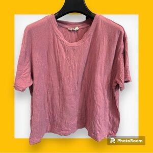 78 and Sunny Modal T Shirt Pink Purple Loose Fit Medium